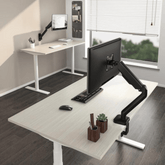 Brateck LDT46-C012E Cost Effective Mechanical Spring Single Monitor Arm - Gavisco Office Furniture